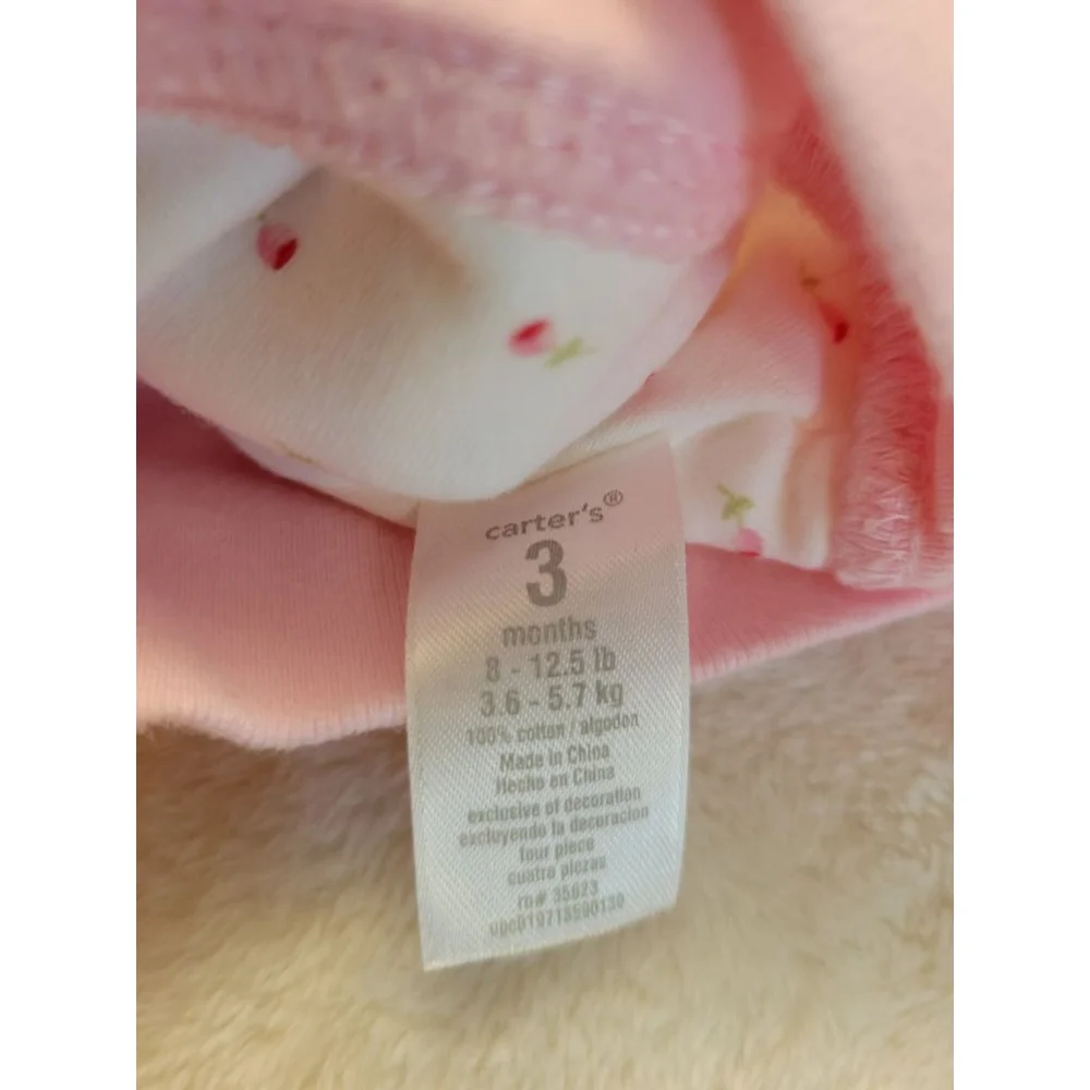 Baby Girl Clothing Bundle 0-3M Carter’s Old Navy Baby Gap 7pc Set